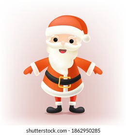 Cartoon illustration of lovely Christmas in winter