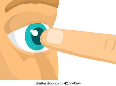 Poke Eye Images Stock Photos Vectors Shutterstock