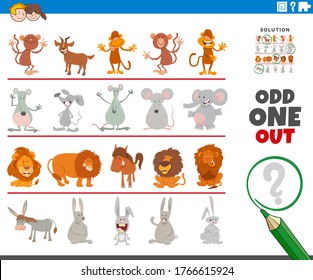 3,792 Odd one out animals Images, Stock Photos & Vectors | Shutterstock