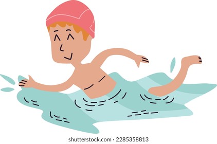 Cartoon Illustration of People doing activities. Sketch Art. Activity. Sports. Adventure.