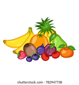 Cartoon Illustration Set of Different  