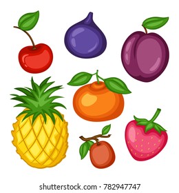Cartoon Illustration Set of Different  