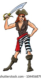 Lady Pirate Images Stock Photos Vectors Shutterstock