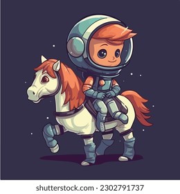 Cartoon illustration of a spaceman in a white suit.