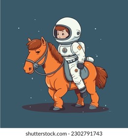 Cartoon illustration of a spaceman in a white suit.