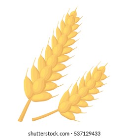 Cartoon illustration of spica vector icon for web