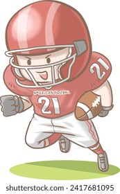 Cartoon illustration of sports topics
