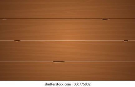 Cartoon illustration of the wooden surface with planks.