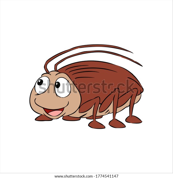 Catoon Radroach Cartoon Image Cockroach Stock Vector (Royalty Free) 1774541147 ...