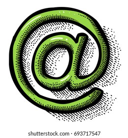 Cartoon image of Web Icon. Website pictogram. Internet symbol. An artistic freehand picture.