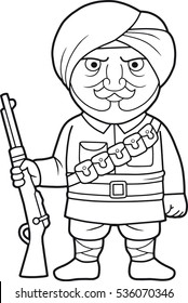 787 Indian soldier isolated Stock Vectors, Images & Vector Art ...