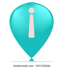 Cartoon Info Button Game GUI Ballon