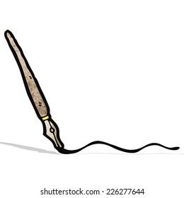 cartoon ink pen