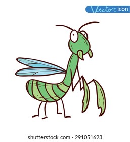   cartoon insect bug icon, vector illustration.