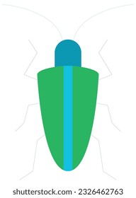 Cartoon insects. Fly bug, cute butterfly and beetle. Funny garden animals. Ant bumblebee and spider ladybug for children vector illustration.bug insect infection parasite icon.