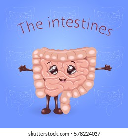 Cartoon intestines