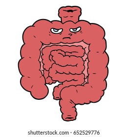 cartoon intestines