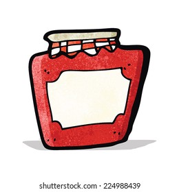 caricatura jam jar
