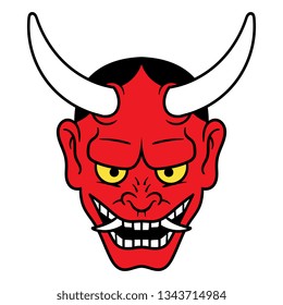 Cartoon Japanese Oni