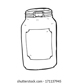 cartoon jar