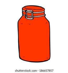 cartoon jar