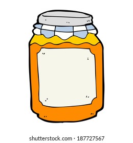 tarro de caricatura de marmalade
