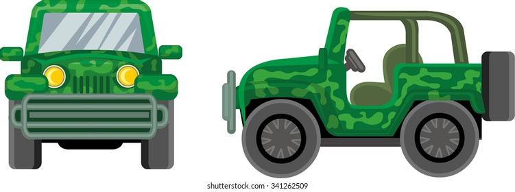 Safari Jeep Cartoon Images Stock Photos Vectors Shutterstock