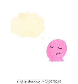 Cartoon-Qualle