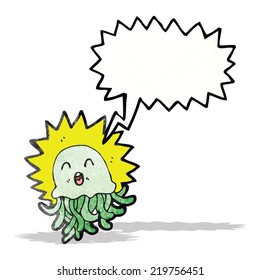 cartoon jellyfish
