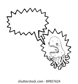 medusa de dibujos animados