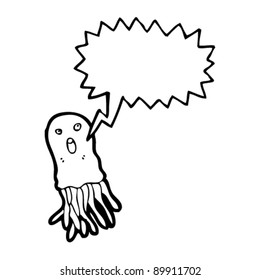 cartoon jellyfish