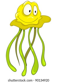 Cartoon Jellyfish