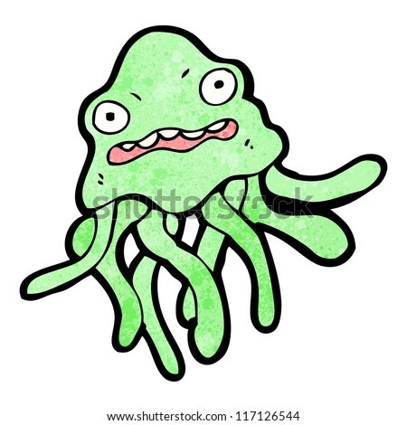 cartoon jellyfish