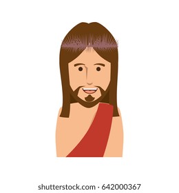 cartoon jesus christ  icon