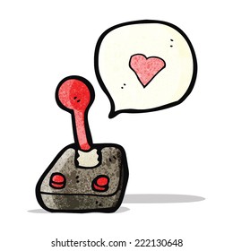 joystick de dibujos animados