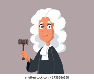 Cartoon Judge Holding Gavel

Illustration of a barrister resolving litigation giving sentence
