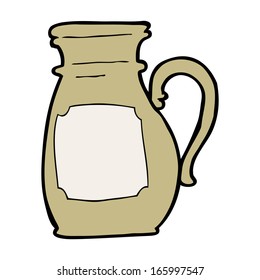 cartoon jug