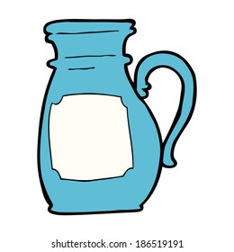 cartoon jug