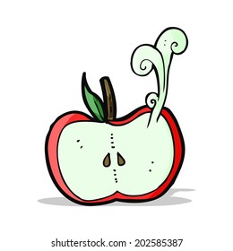 media de juicy apple de caricatura