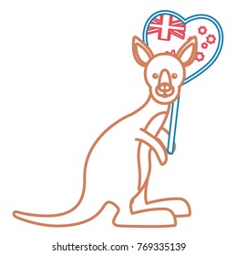 cartoon kangaroo design