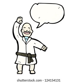 experto en caricatura en karate