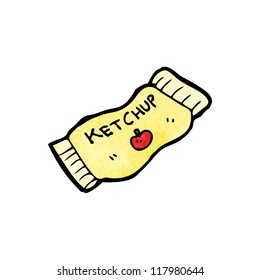 cartoon ketchup