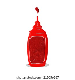 cartoon ketchup