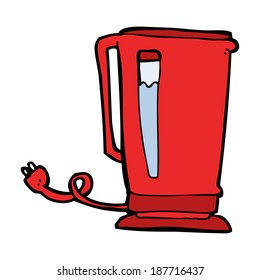 Cartoon-Wasserkocher