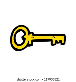cartoon key