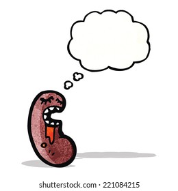 Cartoon Kidney Bean Stock Vector (Royalty Free) 221084215 | Shutterstock