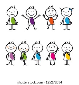 Cartoon kids