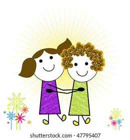 Cartoon-Kinder