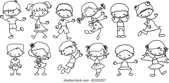 cartoon kids
