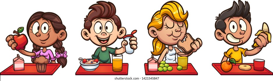 Eat Breakfast Clip Art High Res Stock Images Shutterstock